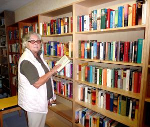 Leseecke in der Seniorenwohnanlage St.Pauli